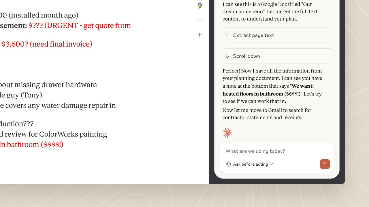 Claude for Chrome brings AI where you’re already working (Instrumental)