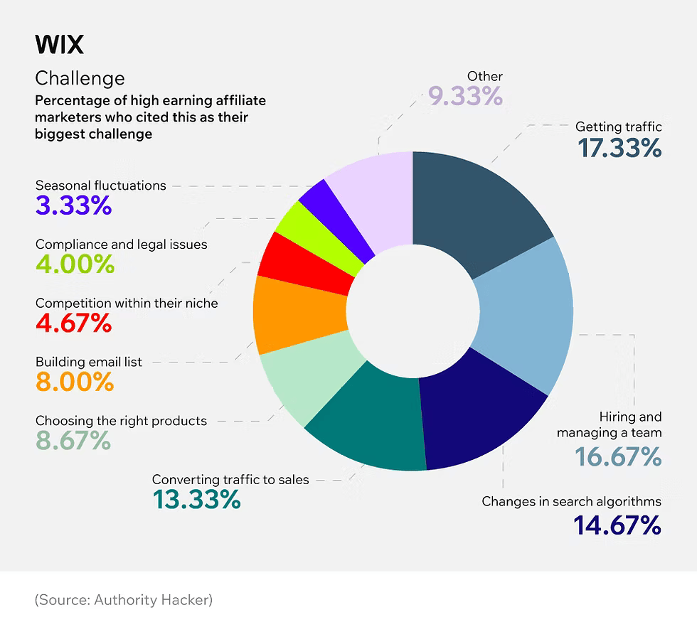 Top Challenges Faced by High-Earning Affiliate Marketers Top Challenges Faced by High-Earning Affiliate Marketers