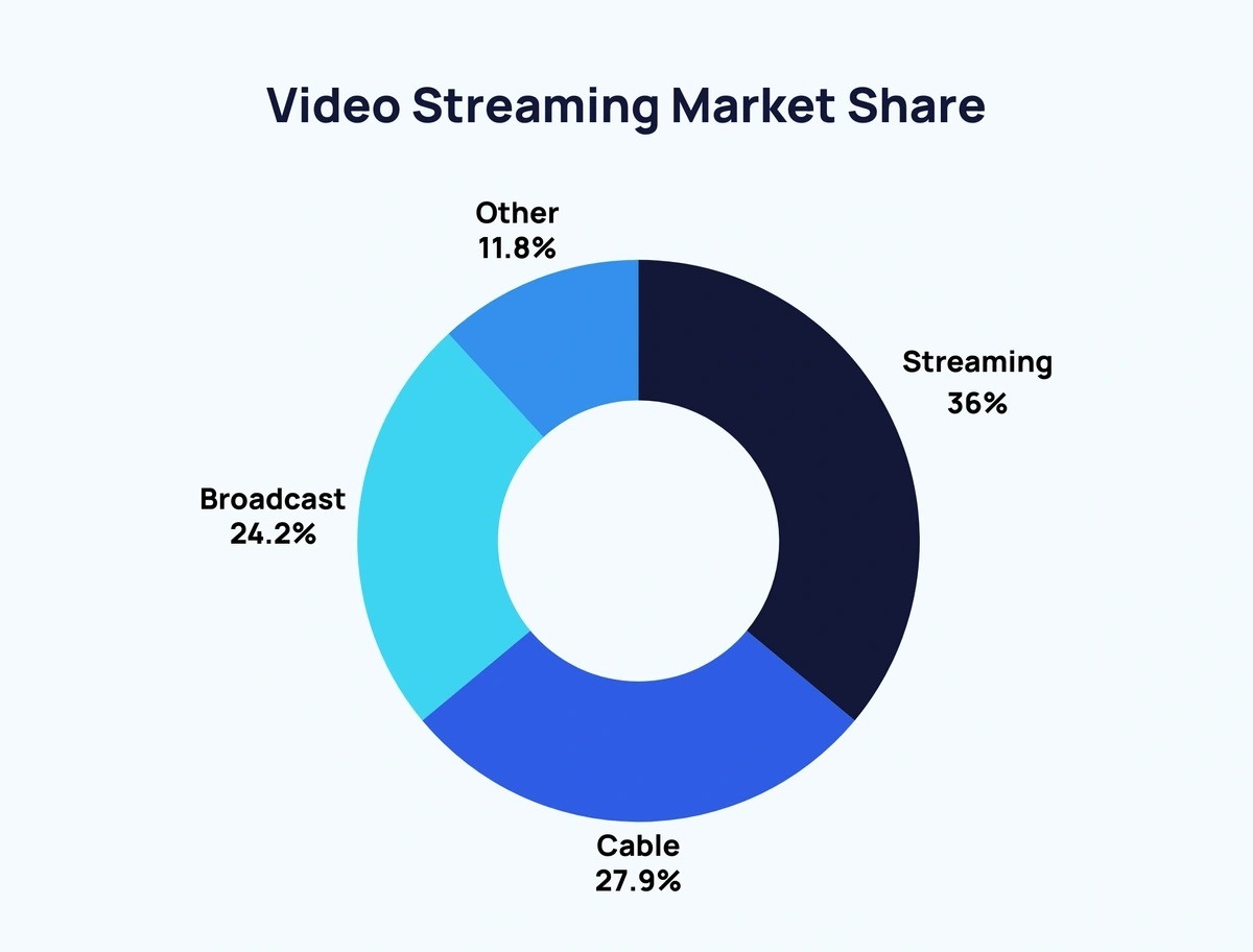 Video Streaming Market Share Video Streaming Market Share