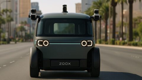 Amazon’s Zoox Debuts Public Robotaxi Service on the Vegas Strip