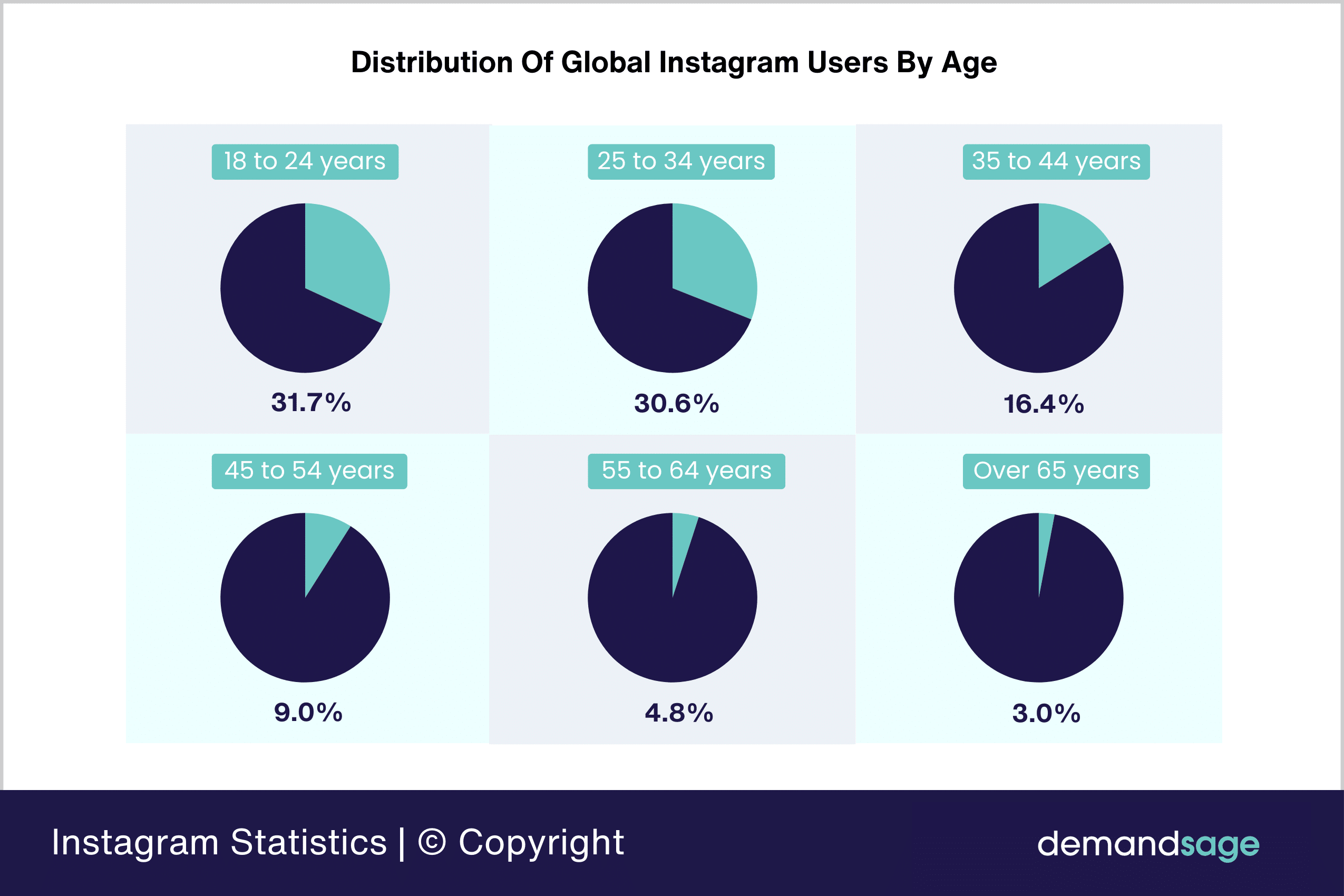 Instagram User Demographics By Age Instagram User Demographics By Age