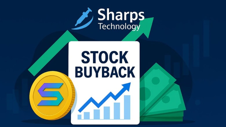 Sharps Technology Bets Big with $100M Buyback Amid Solana Treasury Push