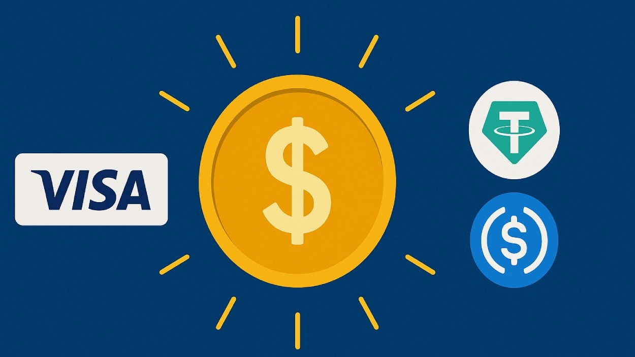 Stablecoins Overtake Visa with $46 Trillion in Transactions Stablecoins Surpass Visa With 46 Trillion Payments