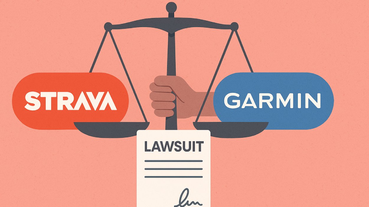 Strava Sues Garmin Over Patent Disputes