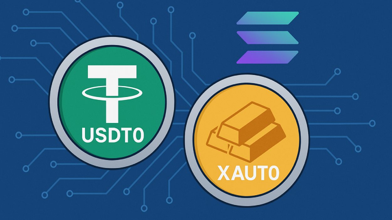 Tether Goes Omnichain On Solana With Usdt0 And Xaut0