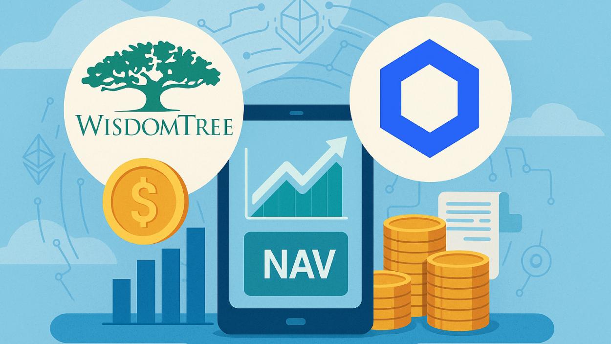 Wisdomtree Partners With Chainlink For Onchain Nav