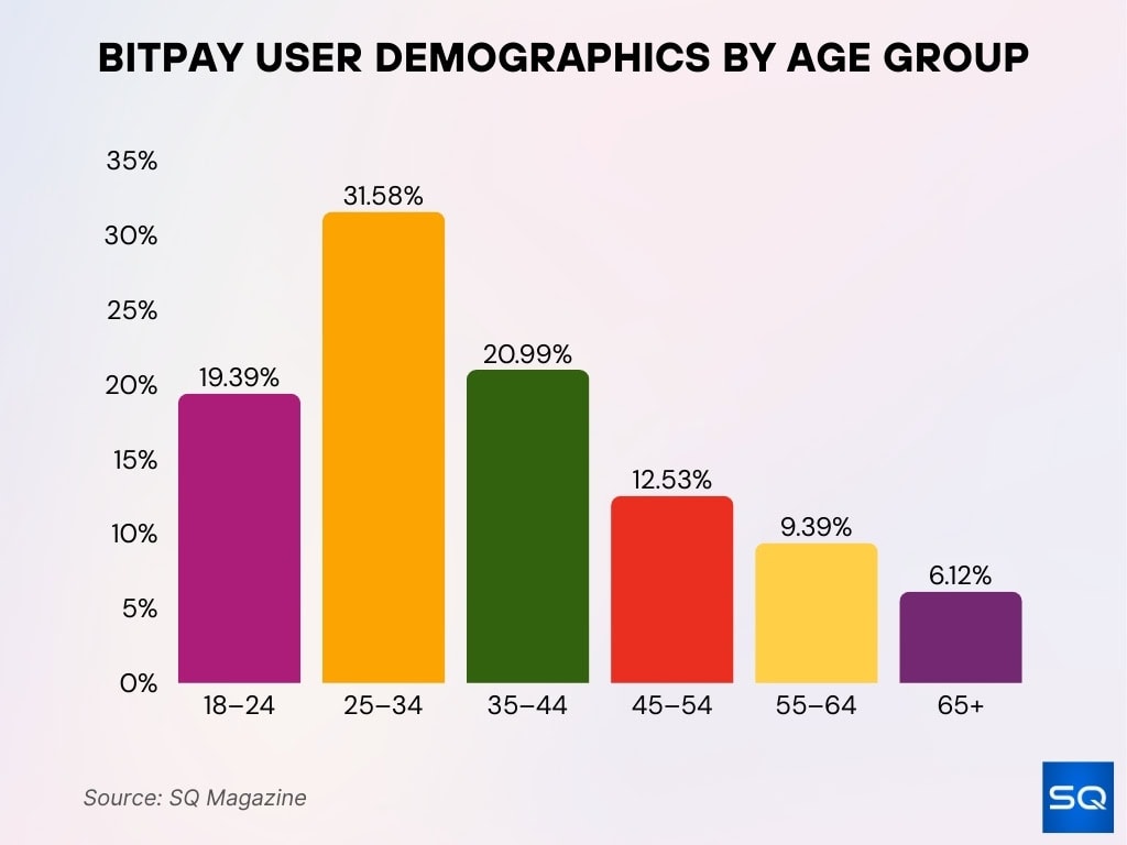 BitPay User Demographics by Age Group