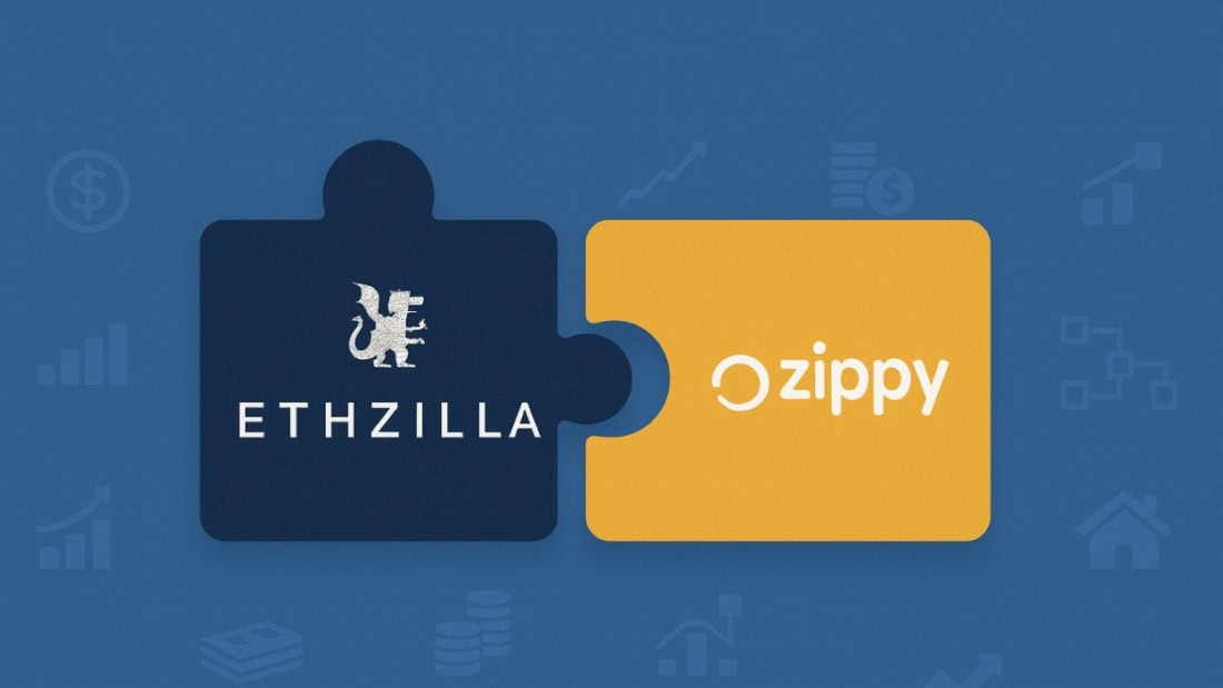 Ethzilla Invests 21m In Zippy For Housing Loans Tokenization