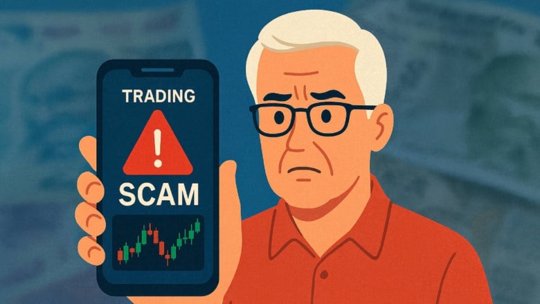 Retired Engineer Scammed of ₹1.28 Crore in Fake Crypto App Fraud