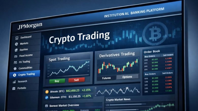 JPMorgan Eyes Crypto Trading for Institutional Clients Amid Rising Demand