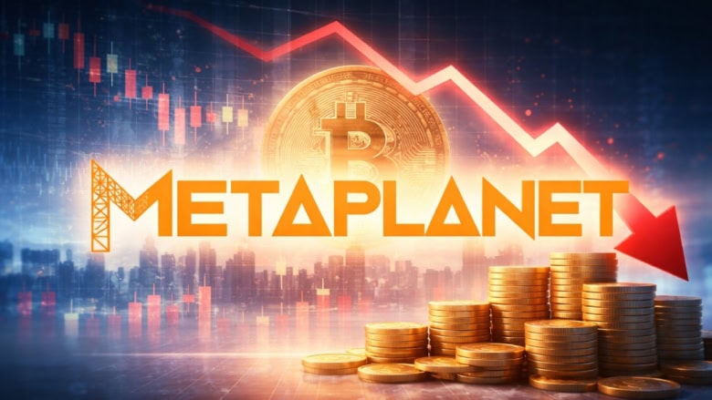 Metaplanet Faces Stock Slump Amid $679M Bitcoin Valuation Hit