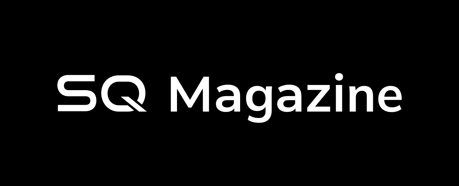 SQ Magazine Logo on Black Background