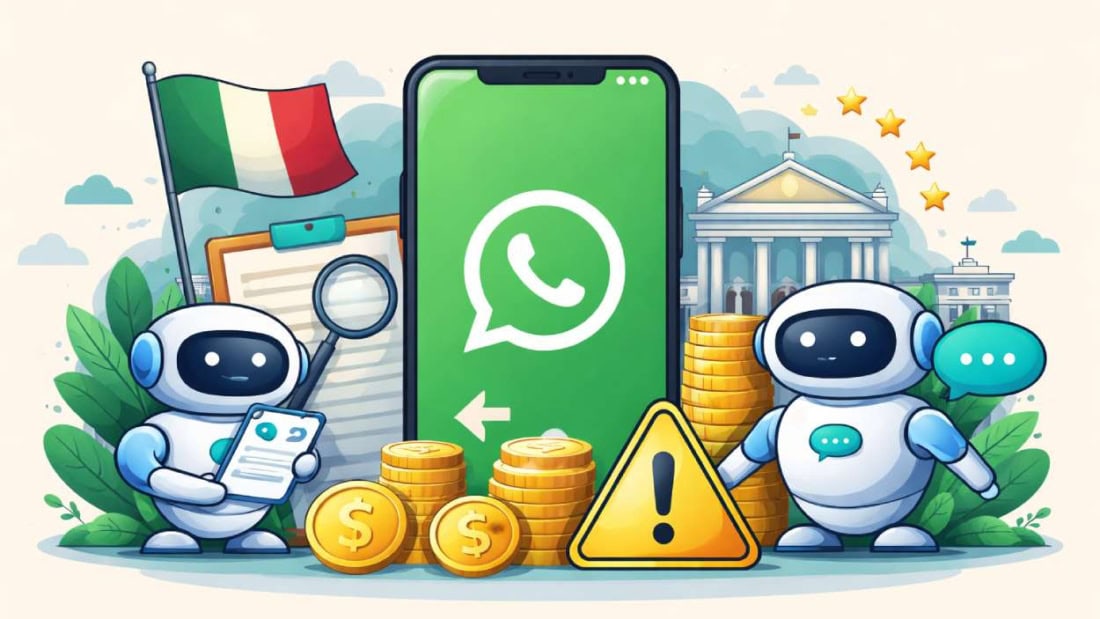 Whatsapp To Charge Chatbots In Italy Amid Reguilatory Concerns