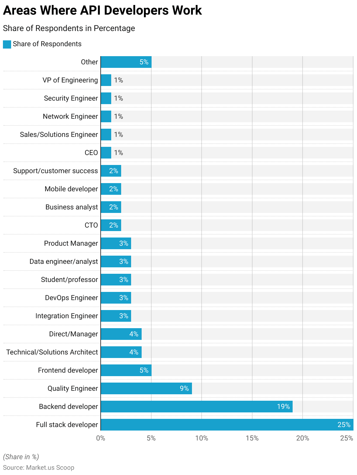 Areas Where API Developers Work