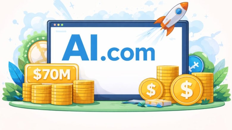 Crypto.com CEO Buys AI.com for $70M Before Super Bowl