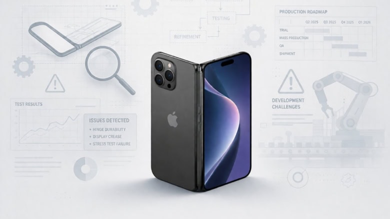 iPhone Fold Development Struggles May Push Release Into 2027