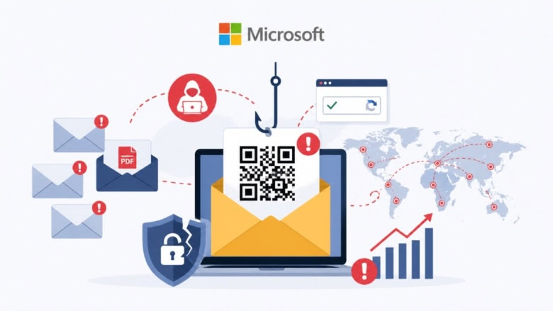 Microsoft Detects 8.3 Billion Email Phishing Threats in Q1 2026