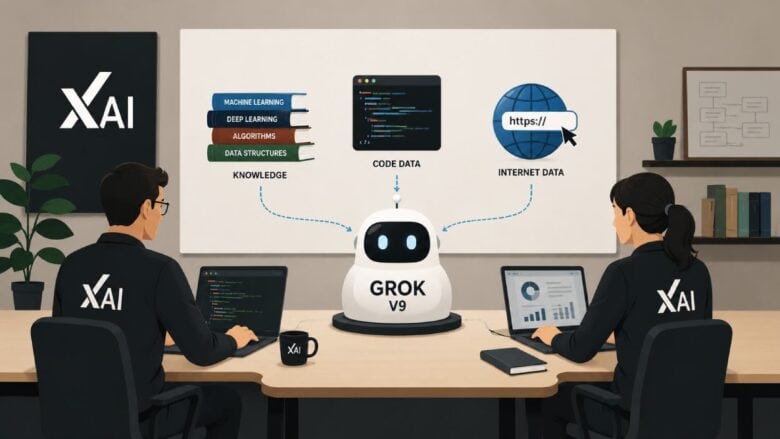 Elon Musk Confirms Grok V9 Medium Training Completion