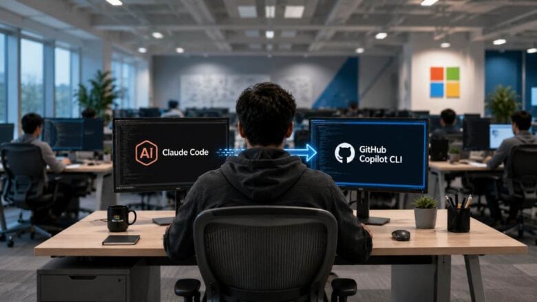 Microsoft Drops Claude Code for GitHub Copilot CLI