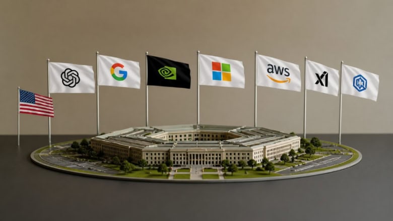Pentagon Signs AI Deals With OpenAI, Google, and Nvidia