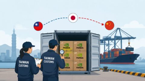 Taiwan Probes Nvidia AI Chip Smuggling to China via Japan