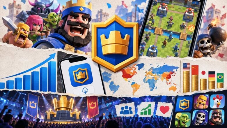 Clash Royale Statistics Revenue Players and Engagement