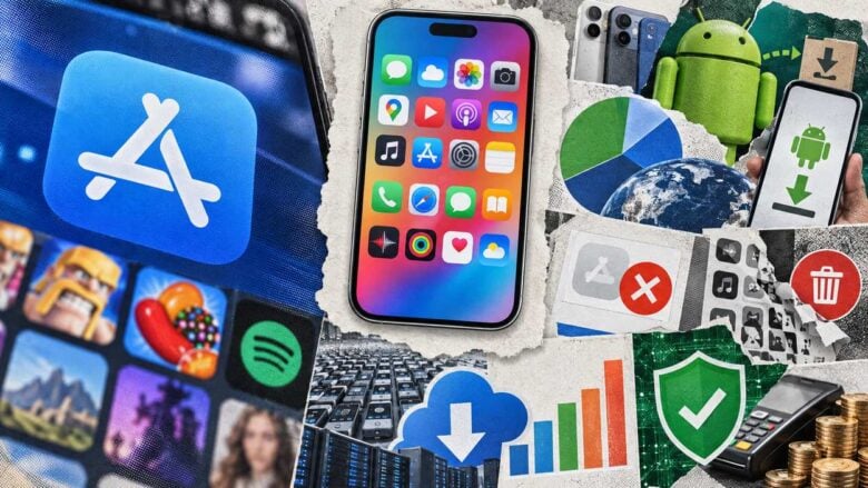 Mobile App Statistics Downloads Revenue and Store Data