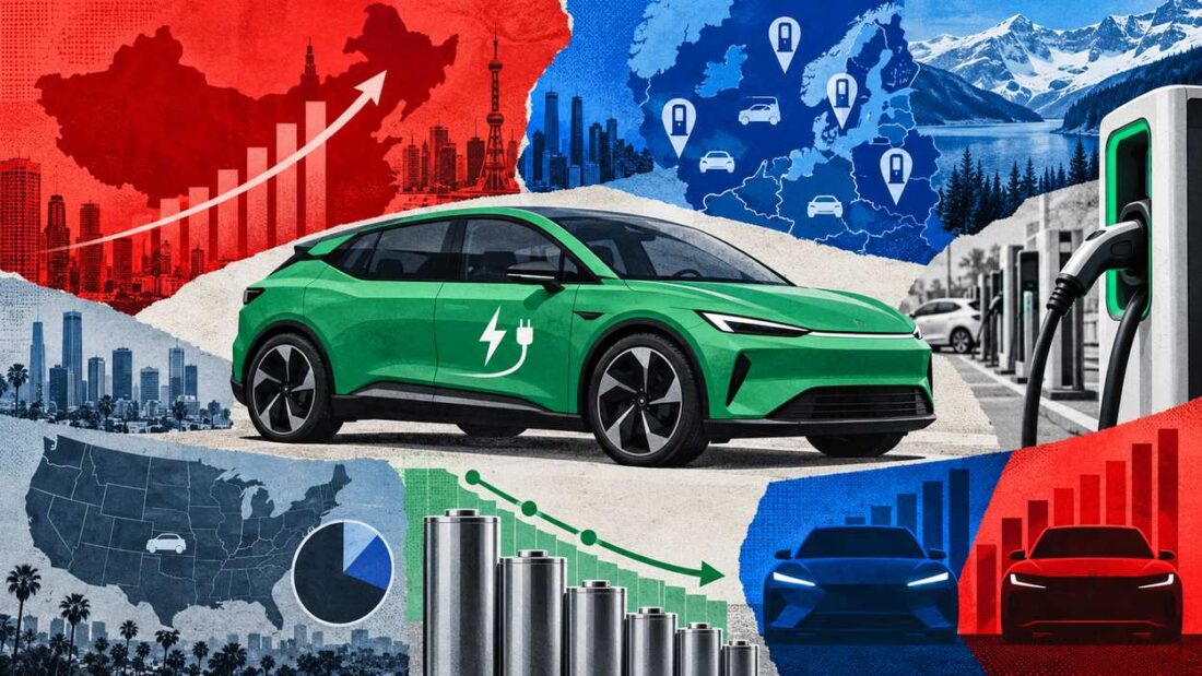 Electric Vehicle Statistics 2026: Global Sales, Share and Charging