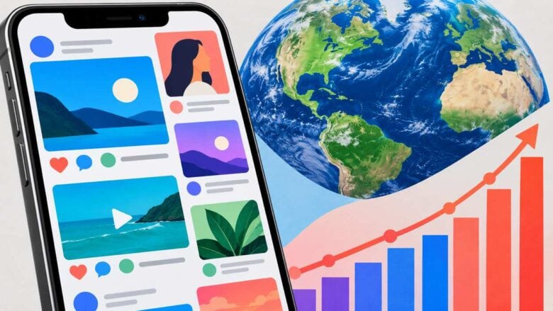 Social Media Statistics 2026: User Growth and Top Platforms